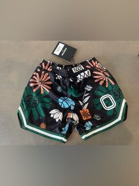 Overtime Kids HIP Floral Mesh Shorts